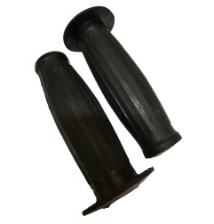 EMGO MANETKI (GRIPY) 7/8" 22 + 25 MM, 140 MM KOLOR CZARNY (MIĘKKA POWIERZCHNIA MANETKI)