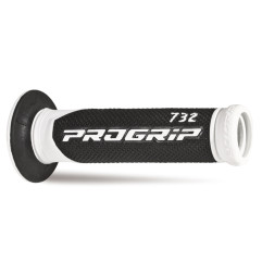 PROGRIP MANETKI PG732 ROAD (22+25MM, DŁ.125MM) KOLOR BIAŁY/CZARNY (DWUSKŁADNIKOWE) (732-137)