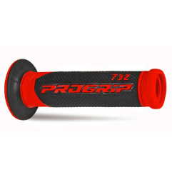 PROGRIP MANETKI PG732 ROAD (22+25MM, DŁ.125MM) KOLOR CZERWONY/CZARNY (DWUSKŁADNIKOWE) (732-149) (PG732/6)