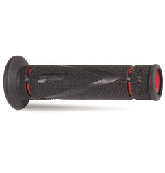 PROGRIP MANETKI PG838 ROAD (22+25MM, DŁ.122MM) KOLOR CZARNY/CZERWONY (DWUSKŁADNIKOWE) (838-149) (PG838/4)