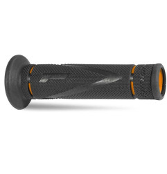 PROGRIP MANETKI PG838 ROAD (22+25MM, DŁ.122MM) KOLOR CZARNY/POMARAŃCZOWY (DWUSKŁADNIKOWE) (838-201) (PG838/1)
