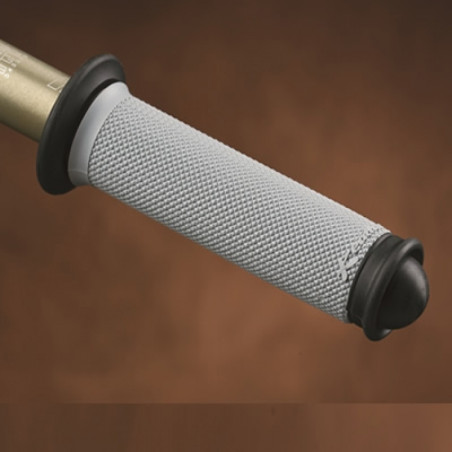 RENTHAL MANETKI G176 ROAD KEVLAR DUAL COMPOUND DWUSKŁADNIKOWE KOLOR SZARY (DUŻE 32MM)