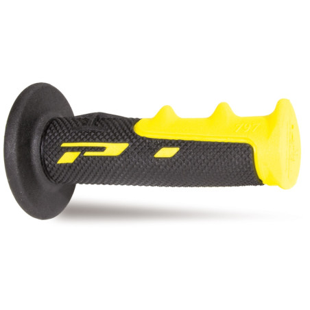 PROGRIP MANETKI PG797 OFF ROAD (22+25MM, DŁ.115MM) KOLOR ŻÓŁTY/CZARNY (DWUSKŁADNIKOWE) (797-202)