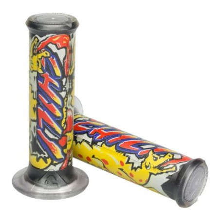 HARRI'S WYPRZEDAŻ MANETKI 01684-CH CHILL (120 MM/22 MM) Z OTWOREM KOLOR ŻÓŁTY/CZARNY