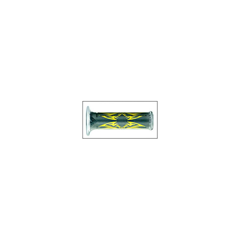 HARRI'S WYPRZEDAŻ MANETKI 01684/F-TG (120 MM/22 MM) Z OTWOREM KOLOR CZARNY/ŻÓŁTY
