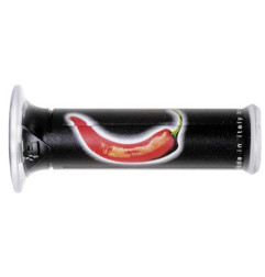 HARRI'S WYPRZEDAŻ MANETKI 01684-PE PAPRYKA (120 MM/22 MM) BEZ OTWORU KOLOR CZARNY/CZERWONY