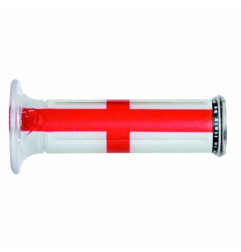 HARRI'S WYPRZEDAŻ MANETKI 01684-SG (120 MM/22 MM) BEZ OTWORU KOLOR BIAŁY/CZERWONY