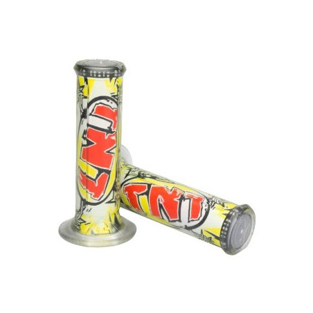 HARRI'S WYPRZEDAŻ MANETKI 01684-TN TNT (120 MM/22 MM) BEZ OTWORU KOLOR ŻÓŁTY/CZERWONY