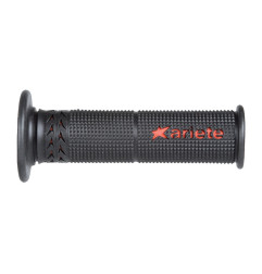 ARIETE MANETKI ROAD SOFT ESTORIL (120 MM) Z OTWOREM KOLOR CZARNY CZERWONY (12)