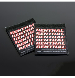 RENTHAL NAKŁADKI SERWISOWE NA MANETKI CLEAN GRIPS KOLOR CZERWONY/CZARNY