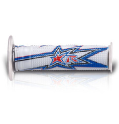 ARIETE WYPRZEDAŻ MANETKI 02632-RBA EVO ROAD (120 MM) BEZ OTWORU KOLOR BIAŁY/NIEBIESKI