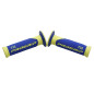 PROGRIP MANETKI PG732 ROAD (22+25MM, DŁ.125MM) KOLOR ŻÓŁTY FLUO/NIEBIESKI (DWUSKŁADNIKOWE) (732-252)