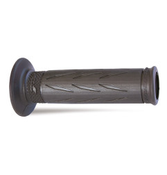 PROGRIP MANETKI PG729 GP RACING (22+25MM DŁ 122 MM) KOLOR CZARNY GONT (Z OTWOREM) (729-102 OE) (PG729BK)