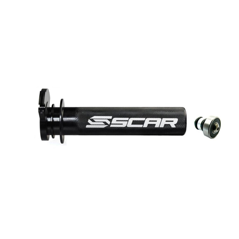 SCAR NOWY RACING ROLGAZ ALUMINIOWY Z ŁOŻYSKIEM - YAMAHA YZ125 / YZ250 '97-'26, YZ250X '16-'26 KOLOR CZARNY