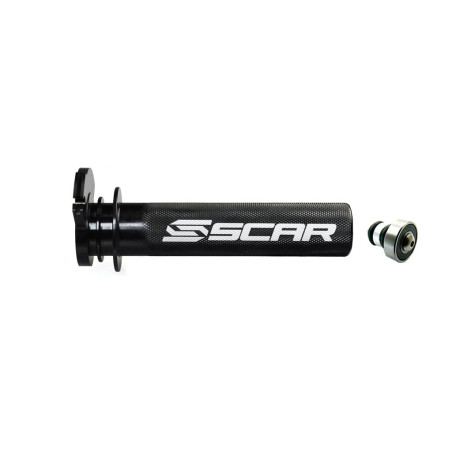 SCAR NOWY RACING ROLGAZ ALUMINIOWY Z ŁOŻYSKIEM - YAMAHA YZ125 / YZ250 '97-'26, YZ250X '16-'26 KOLOR CZARNY