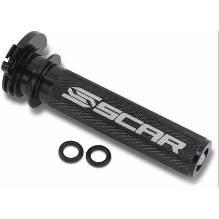 SCAR NOWY RACING ROLGAZ ALUMINIOWY Z ŁOŻYSKIEM SX 50 '12-'20, SX 65 '02-'20, HUSQVARNA TC 50 / 65 '17-'20 KOLOR CZARNY