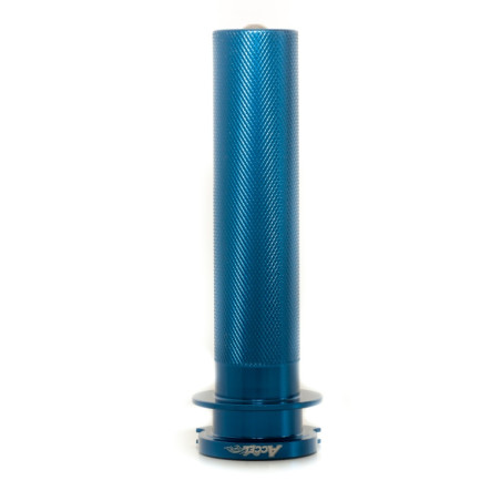 ACCEL ROLGAZ ALUMINIOWY Z ŁOŻYSKIEM RMZ250/450 '05-'16 (L2240300, L2230300) KOLOR NIEBIESKI