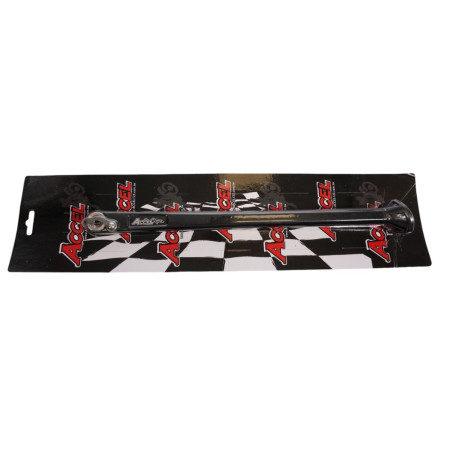ACCEL STOPKA BOCZNA SUPERMOTO KTM EXC / EXC-F / XC / XC-W / XC-F '08-'15, HUSQVARNA FE / FX / TE '09-'16 KOLOR CZARNY