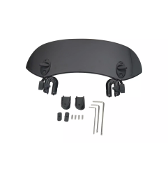 Deflektor motocyklowy do szyby przódej 21cm uniwersalny HLP czarny