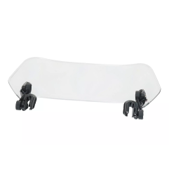 Deflektor motocyklowy do szyby przódej 26cm uniwersalny HLP przeźroczysty
