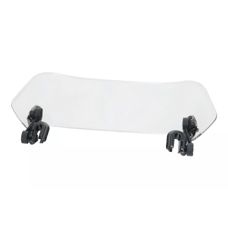 Deflektor motocyklowy do szyby przódej 26cm uniwersalny HLP przeźroczysty