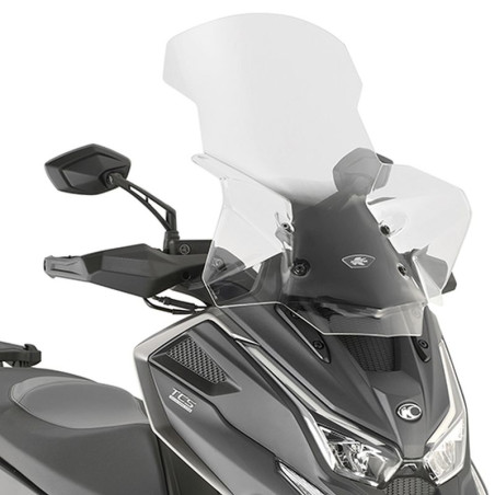 KAPPA SZYBA KYMCO DTX 360 125/300/350 '21-25 73 X 53 CM PRZEZROCZYSTA - ZASTĘPUJE KD6117ST