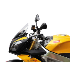 Szyba motocyklowa MRA APRILIA TUONO V4R RK/TY 2011-2014, forma SPM, czarna