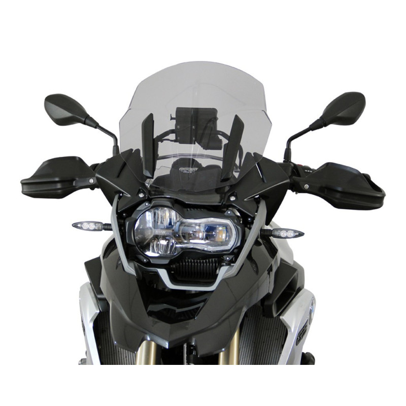Szyba motocyklowa MRA BMW R 1200 GS RALLYE R12W 2017-, forma TM, czarna