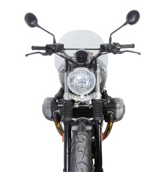 Szyba motocyklowa MRA BMW R NINE-T SCRAMBLER 1N12 -, forma NTM, przyciemniana