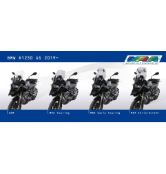 Szyba motocyklowa MRA BMW R1250GS /ADVENTURE 1G13 2019-, forma TM, przyciemniana