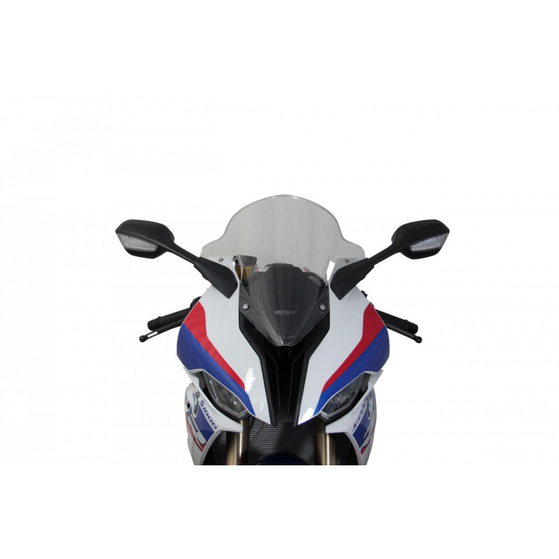 Szyba motocyklowa MRA BMW S1000 RR 2019-2022, forma R, bezbarwna