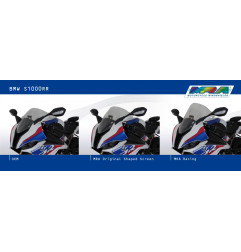 Szyba motocyklowa MRA BMW S1000 RR 2019-2022, forma R, bezbarwna