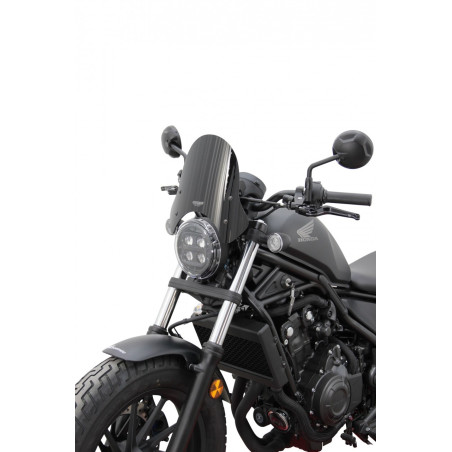 Szyba motocyklowa MRA HONDA CMX 500 REBEL 2020-, forma NSP, czarna