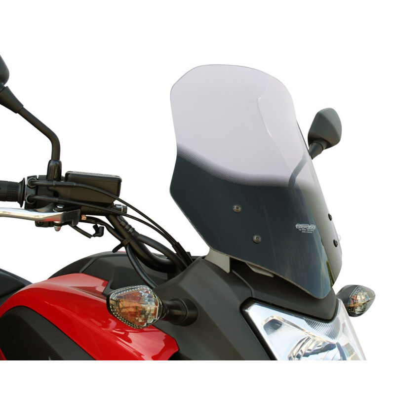 Szyba motocyklowa MRA HONDA NC 750 X RC72 2014-2015, forma T, przyciemniana Szyba motocyklowa MRA HONDA NC 750 X RC72 2014-2015, forma T, przyciemniana