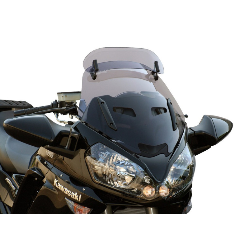 Szyba motocyklowa MRA KAWASAKI GTR 1400 ZGT40A/ZGT40C 2007-2014, forma VTN, przyciemniana Szyba motocyklowa MRA KAWASAKI GTR 1400 ZGT40A/ZGT40C 2007-2014, forma VTN, przyciemniana