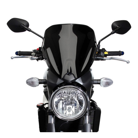 Szyba motocyklowa MRA SUZUKI SV 650 WCX0 / WCX1 2016-, forma NSN, czarna