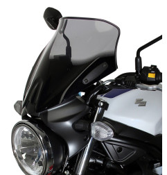 Szyba motocyklowa MRA SUZUKI SV 650 WCX0 / WCX1 2016-, forma NSN, czarna