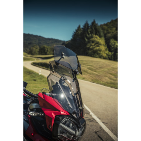 Szyba motocyklowa MRA TRIUMPH TIGER 1200 /XC /XR V201 , V301 2016-2021, forma VXCM, przyciemniana