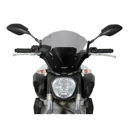 Szyba motocyklowa MRA YAMAHA MT-07 RM04 2014-2017, forma NRM, czarna