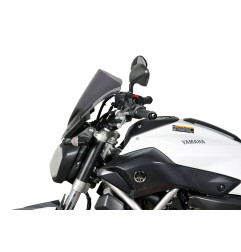 Szyba motocyklowa MRA YAMAHA MT-07 RM04 2014-2017, forma NRM, czarna