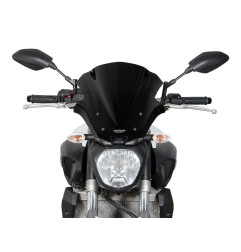 Szyba motocyklowa MRA YAMAHA MT-07 RM04 2014-2017, forma NRM, czarna