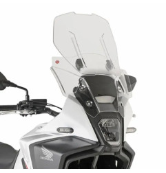 KAPPA SZYBA HONDA NX 500 '24-'25, (MAX 53,5 X 45 CM) REGULOWANA AIRFLOW (12 CM ZAKRES REGULACJI) PRZEZROCZYSTA