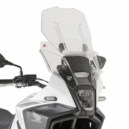 KAPPA SZYBA HONDA NX 500 '24-'25, (MAX 53,5 X 45 CM) REGULOWANA AIRFLOW (12 CM ZAKRES REGULACJI) PRZEZROCZYSTA