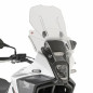 KAPPA SZYBA HONDA NX 500 '24-'25, (MAX 53,5 X 45 CM) REGULOWANA AIRFLOW (12 CM ZAKRES REGULACJI) PRZEZROCZYSTA