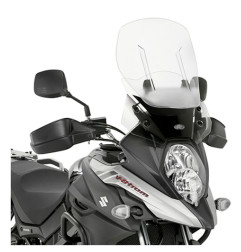 KAPPA SZYBA SUZUKI DL 650 V-STROM '17-'24 REGULOWANA AIRFLOW PRZEZROCZYSTA (WYS. 50 X SZER. 43 CM) - ZASTĘPUJE KAF3112