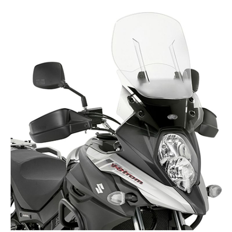 KAPPA SZYBA SUZUKI DL 650 V-STROM '17-'24 REGULOWANA AIRFLOW PRZEZROCZYSTA (WYS. 50 X SZER. 43 CM) - ZASTĘPUJE KAF3112