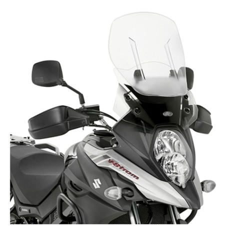 KAPPA SZYBA SUZUKI DL 650 V-STROM '17-'24 REGULOWANA AIRFLOW PRZEZROCZYSTA (WYS. 50 X SZER. 43 CM) - ZASTĘPUJE KAF3112