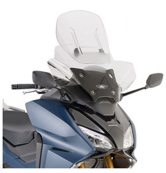 KAPPA SZYBA REGULOWANA HONDA FORZA 750 '21-'24 (WYS. 60 X SZER. 64 CM) (PRZEZROCZYSTA) - ZASTĘPUJE KAF1186