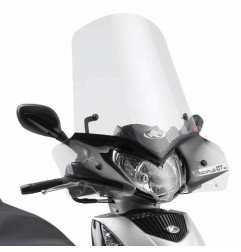 KAPPA SZYBA KYMCO People GTi 125/200/300 '10-'20 53 x 72 PRZEZROCZYSTA - POTRZEBNE MOCOWANIE A443AK