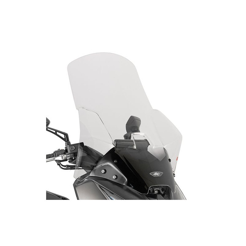 KAPPA SZYBA KYMCO DOWNTOWN 350 GT '24-'25 PRZEZROCZYSTA (78,5 X 59 CM) - POTRZEBNE MOCOWANIE D6126KIT